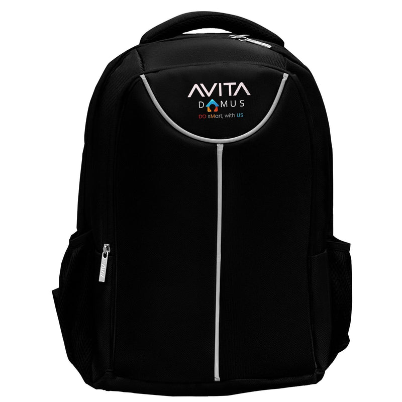 AvitaDomus Backpack Laptop Bag (Black)