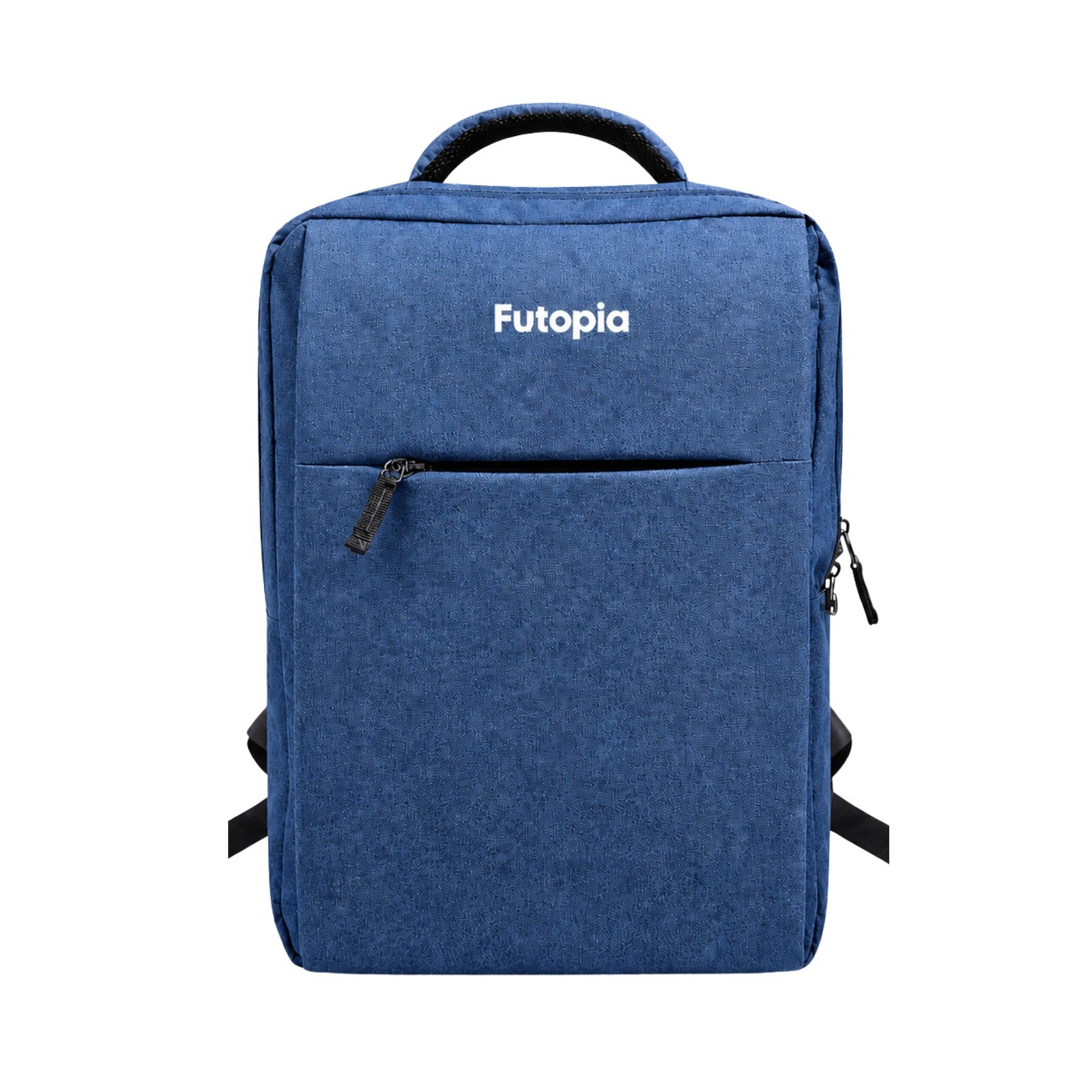 Futopia Premium 15.6-Inch Expandable Laptop Backpack – Water-Resistant Polyester Business Travel Bag with Wet/Dry Compartment & 2 Front Zipper Pockets