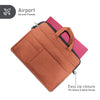 Avita Executive Laptop Bag Sleeve Case Cover Pouch with Handle for Men & Women Laptop Bag  (Orange)