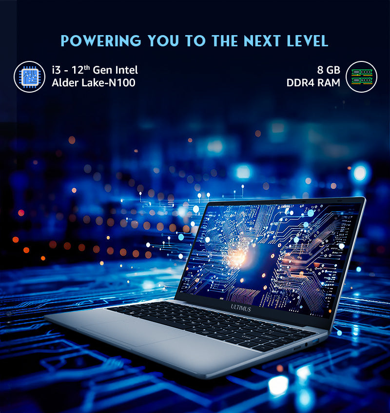 FUTOPIA Ultimus Plus Intel i3-N100 12th Gen Laptop